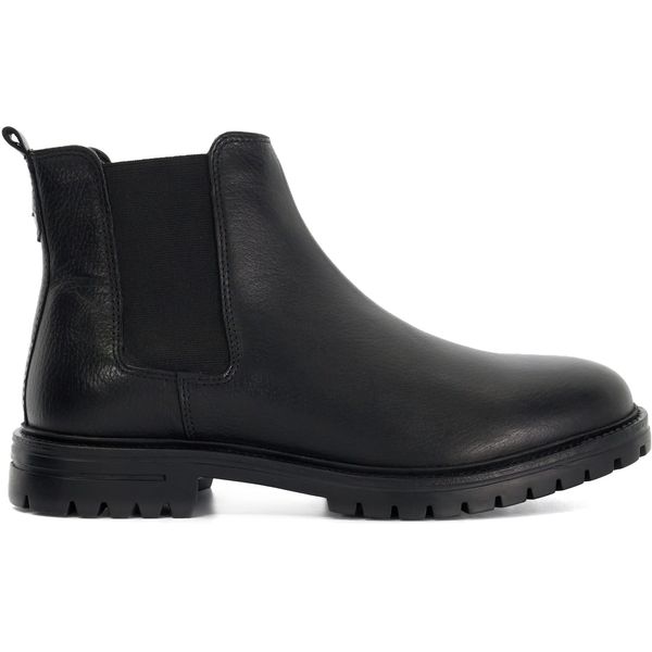Mens Dune London Cezar Chelsea Boots In Black Soletrader