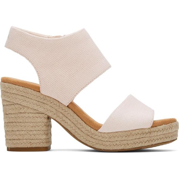 Platform Sandals Toms Majorca Sandal Taupe Toms Majorca Peep Toe