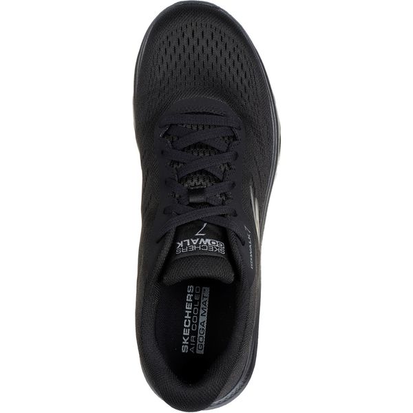 Skechers go walk 2 mens black deals