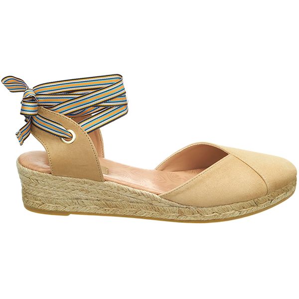 Womens Osprey London The Hendrix Espadrille Sandals In Latte | Soletrader