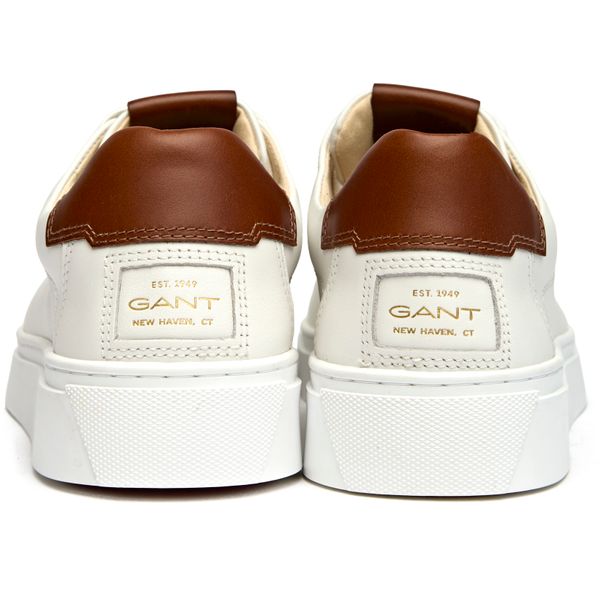 Mens Gant Mc Julien Sneakers In White | Soletrader