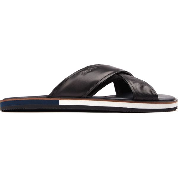 Mens oliver sweeney memphis sandals in black soletrader