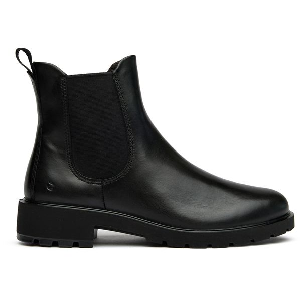 Womens Ecco Metropole Vienna Boots In Black Soletrader
