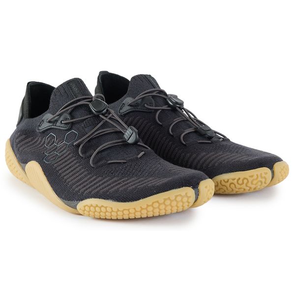 Mens Vivobarefoot Motus Flex Natural Sneakers In Obsidian | Soletrader