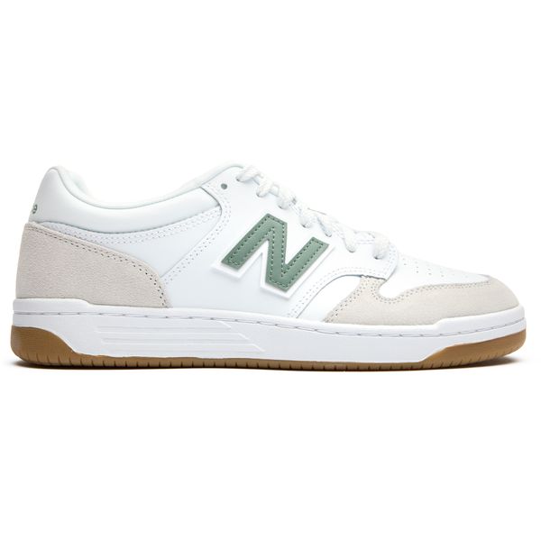 ★New Balance★ NBPAFS108J BB480LGT GREEN NBPAFS108J_40 Amazon.com | New Balance Men's 480 Sneaker, White/Nightwatch