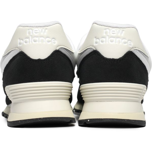 Mens New Balance 574 Sneakers In Black | Soletrader