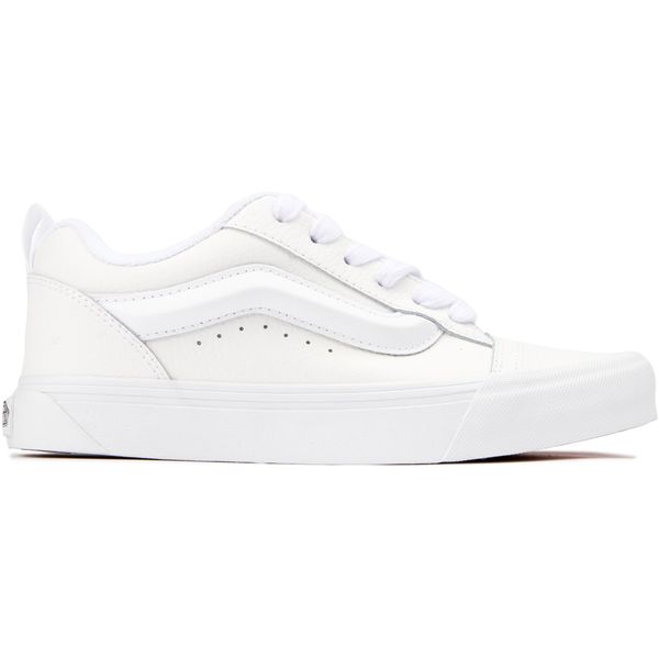 送料/関税無料【Vans】Knu Skool スニーカー ホワイト Boys & Girls Vans Knu Skool Sneakers In White | Soletrader