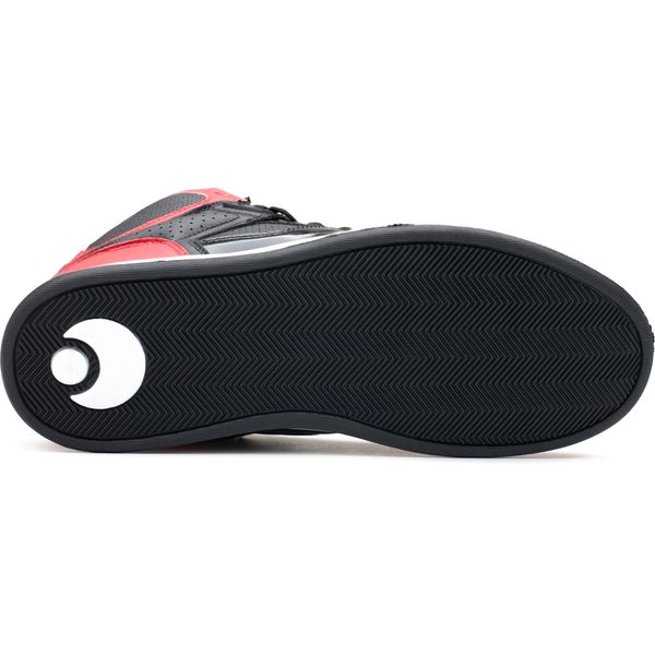 Mens Osiris Nyc 83 Clk Sneakers In Red Black Black | Soletrader