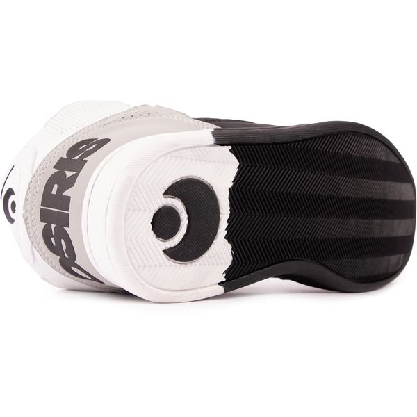 Mens Osiris Nyc 83 Clk Sneakers In Black Grey White | Soletrader
