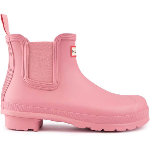 Womens Hunter Original Chelsea Boots In Pink Soletrader