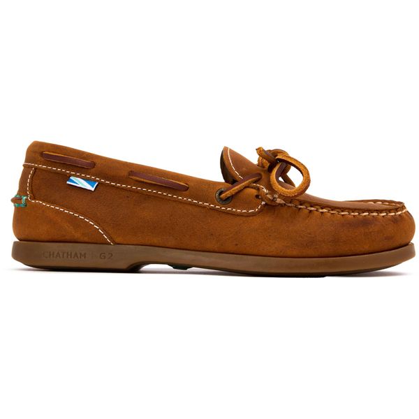 Womens Chatham Marine Olivia Shoes In Walnut Soletrader
