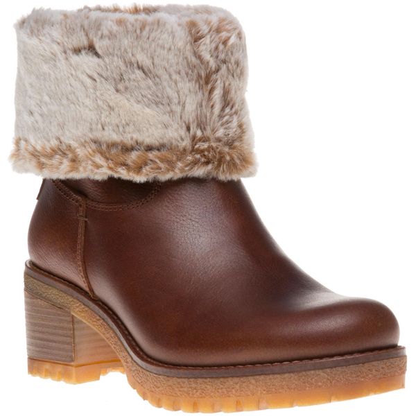 Womens Panama Jack Piola Boots In Brown/Bark Soletrader