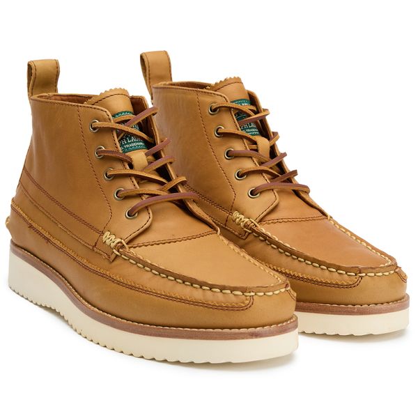 Mens Polo Ralph Lauren Ranger Boots In Tan | Soletrader display picture 1