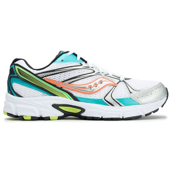 Mens Saucony Ride Millennium Sneakers In Silver Mutant | Soletrader