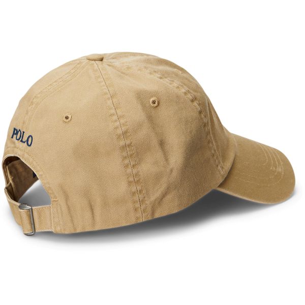 Mens Polo Ralph Lauren Classic Sport Cap In Beige | Soletrader