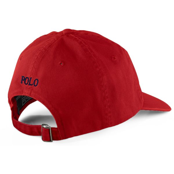 Mens Polo Ralph Lauren Classic Sport Cap In Red | Soletrader
