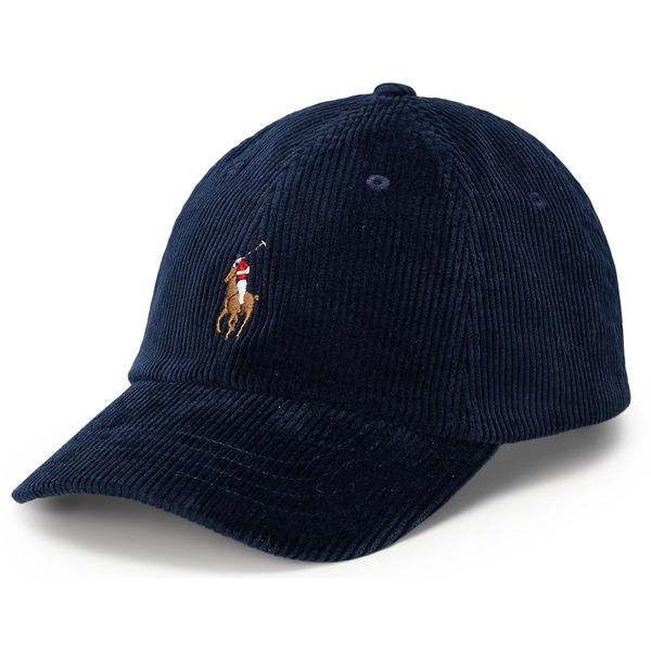 Mens Polo Ralph Lauren Classic Cap In Navy | Soletrader