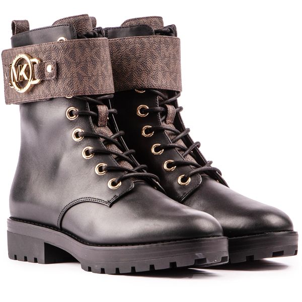 NIB good SUGAR RORY FAUX LEATHER SHEARLING COMBAT & LACE-UP BOOTS