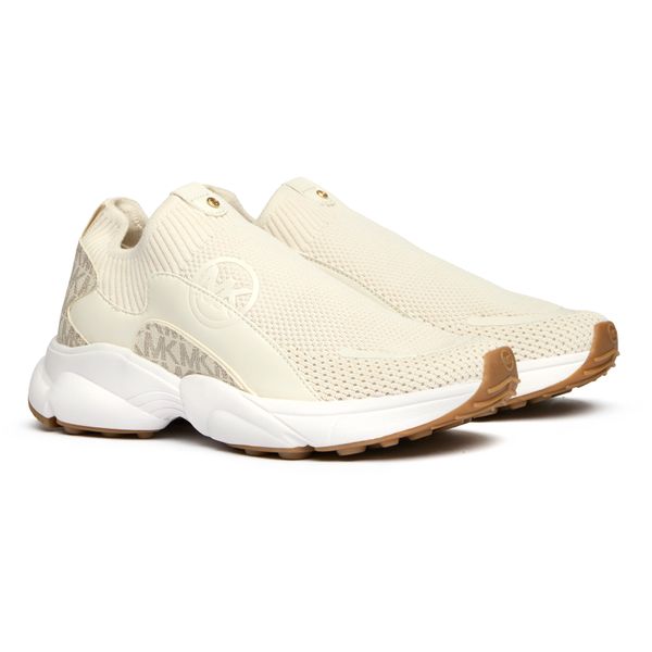 みーこ Womens Michael Kors Sami Knit Sneakers In Natural | Soletrader