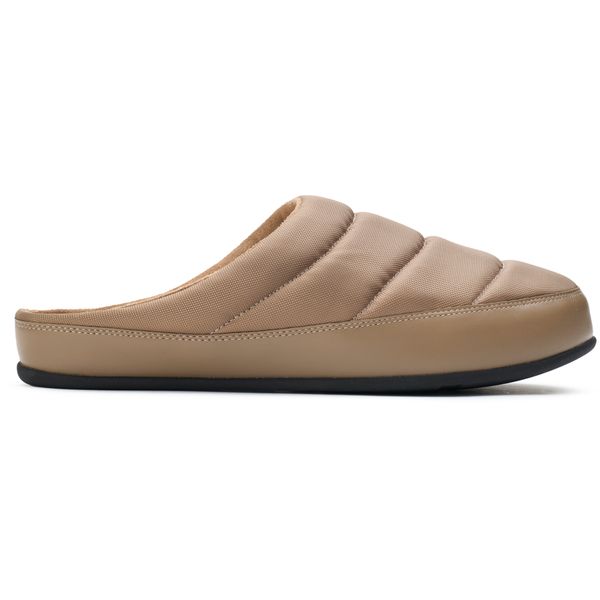 Mens Fitflop Shove Mule Slippers In Grey | Soletrader