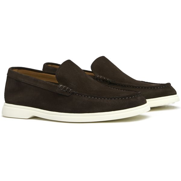 Mens Boss Sienne Shoes In Brown | Soletrader display picture 1