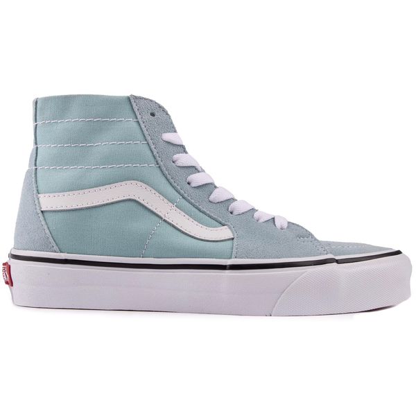 VANS レディーススニーカー スカイブルー Womens Vans Sk8-Hi Sneakers In Blue | Soletrader