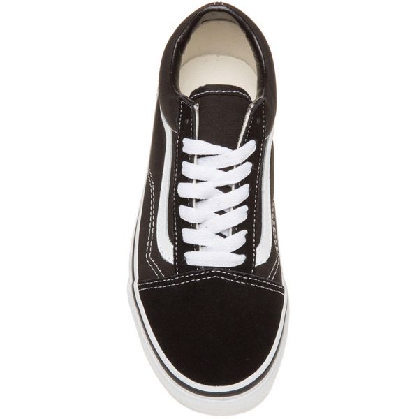 Boys Girls Vans Old Skool Sneakers In Black/White Soletrader - Main Image