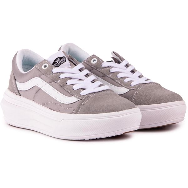 Vans fashion grises plataforma