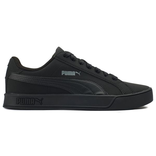 Boys Girls Puma Smash Vulc Sneakers In Black Soletrader