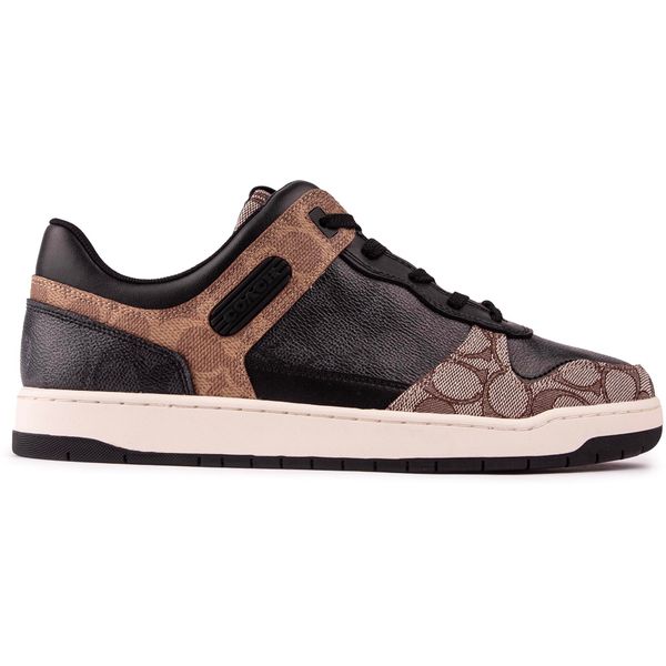 Coach men's sneakers black online