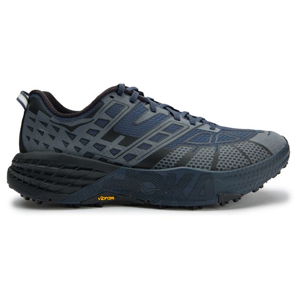 Mens Hoka Speedgoat 2 Ts Trainers In Varisty Navy Black | SOLE