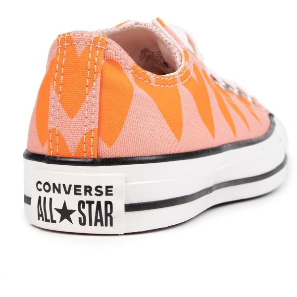 Orange converse womens best sale