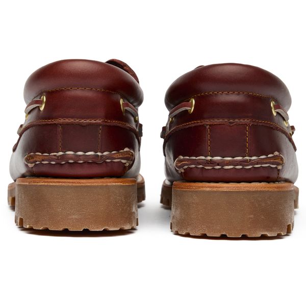 timber land 3eye ブラウン　brown Timberland Authentic 3 Eye Boat Shoes - Stuarts London