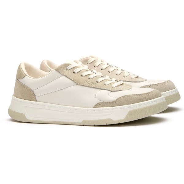 Womens Boss Baltimore Sneakers In White | Soletrader