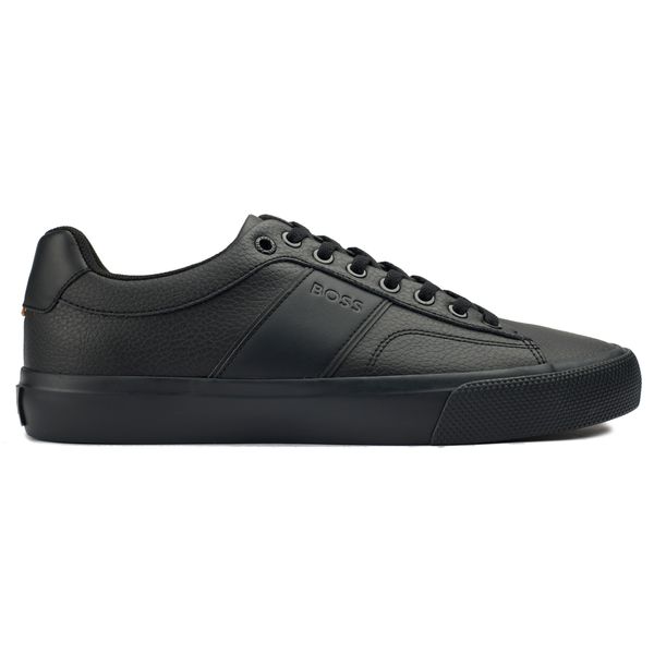 Mens Boss Aiden Sneakers In Black | Soletrader