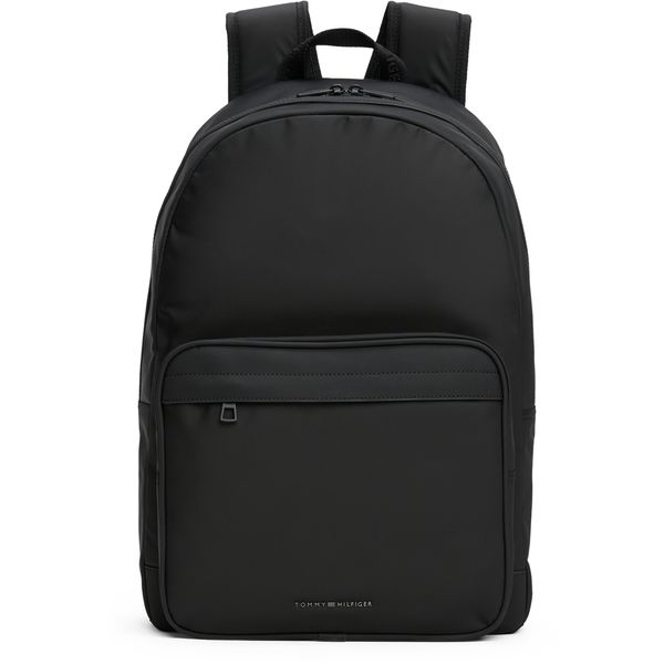 Mens Tommy Hilfiger Repreve Backpack In Black | Soletrader display picture 2