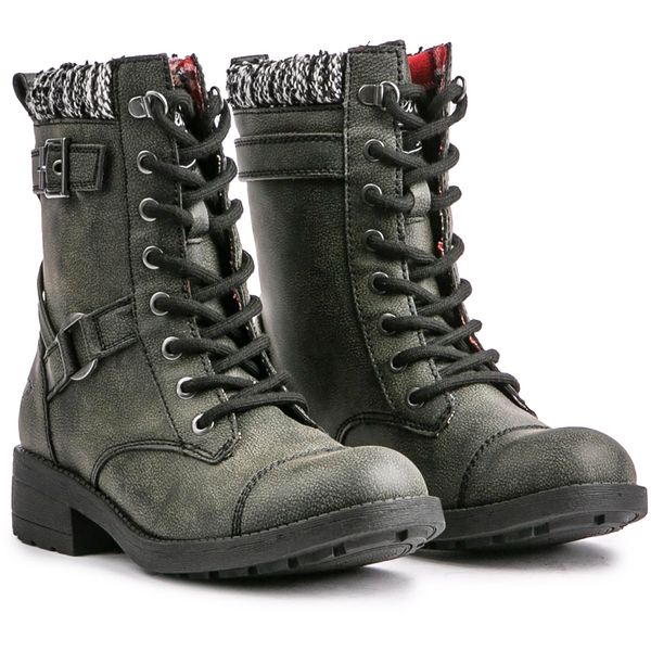 Womens Rocket Dog Thunder Boots In Black Soletrader