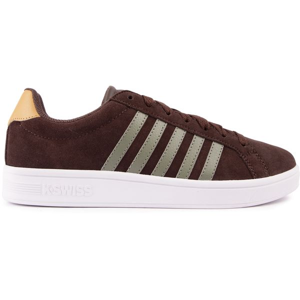 K-Swiss Herren Sneaker 'Court TIEBREAK' – Aus Leder, Gr. 44 EU, Vielseitiger Klassiker