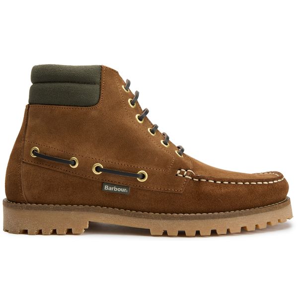 Mens Barbour Tiller Boots In Cognac | Soletrader
