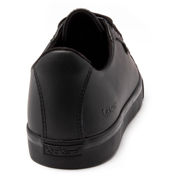 Kickers Tovni Lacer Leather Shoes Boys Black