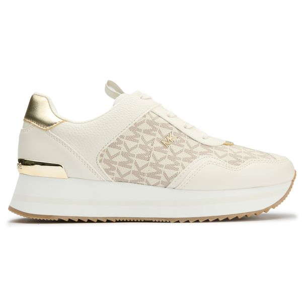 Womens Michael Kors Raina Sneakers In White | Soletrader