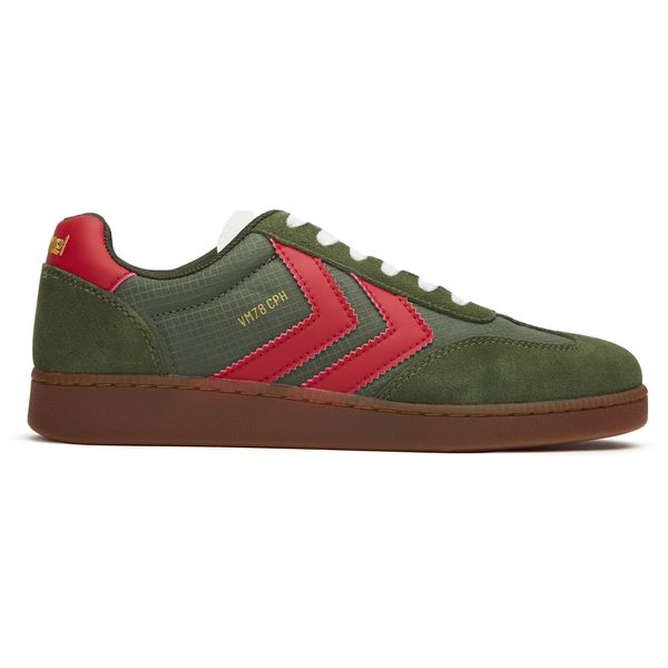 Mens Hummel Vm78 Cph Sneakers In Green | Soletrader display picture 1