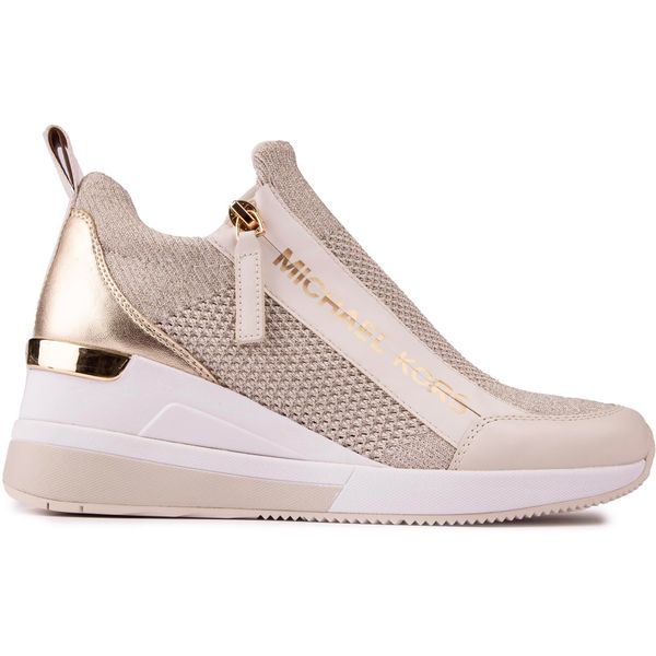 Michael kors hidden wedge retailer sneakers