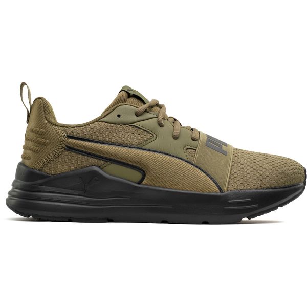 Mens Puma Wired Run Trainers In Khaki Soletrader