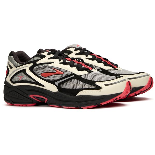 Womens Brooks Staple X Adrenaline GTS 4 Sneakers In Black White