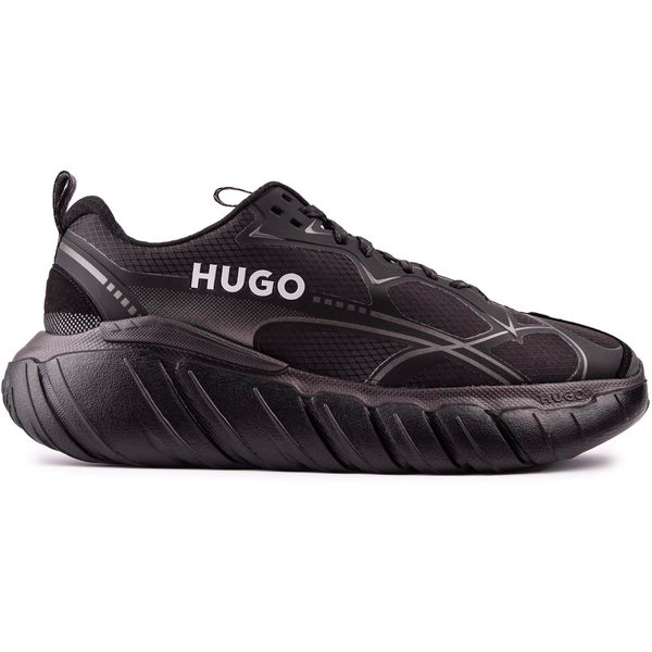 Mens Hugo Xeno Sneakers In Black | Soletrader