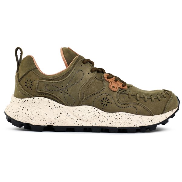 Mens Flower Mountain Yamano 3 Sneakers In Military Green | Soletrader