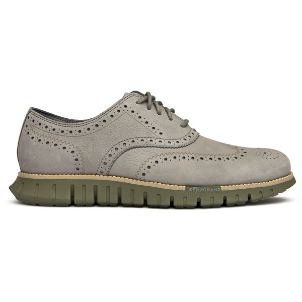 Cole Haan Grey Leather Aqua Green Sole Oxfords Cole Haan | Shoes | Cole Haan Grey Leather Aqua Green Sole  main image 4