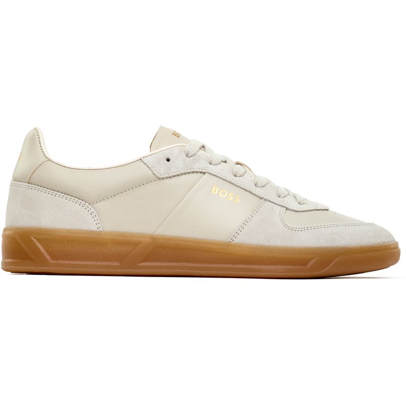 Boss Mens Brandon Casual Sneakers Natural