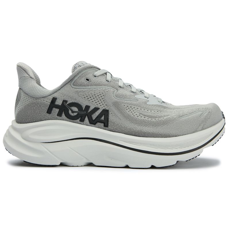 Hoka Mens Clifton 10 Performance Sneakers Grey